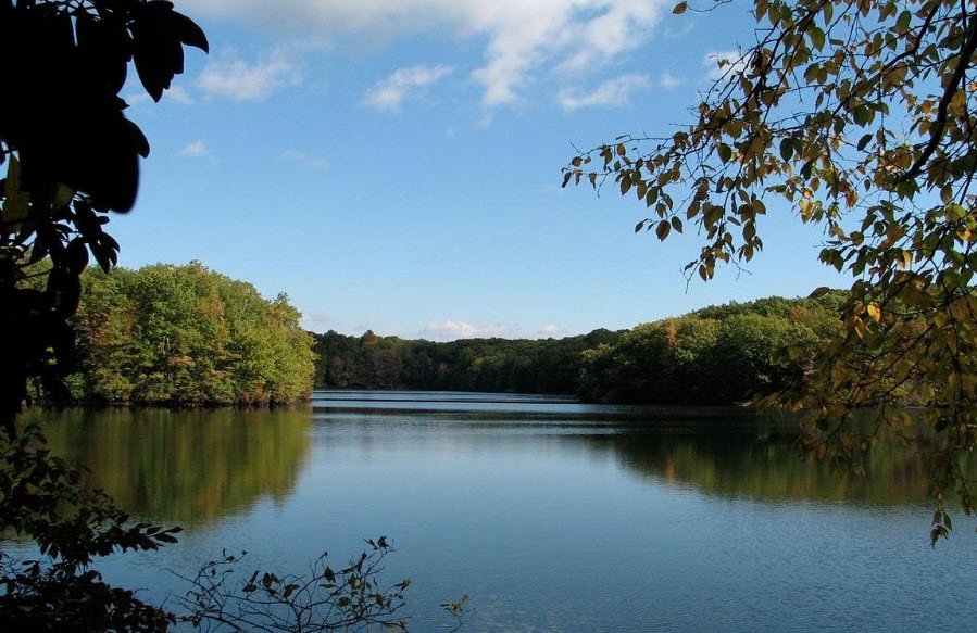 Millers Pond State Park, Connecticut, USA